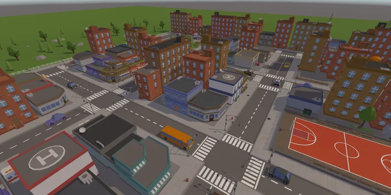 Cartoon City map preview