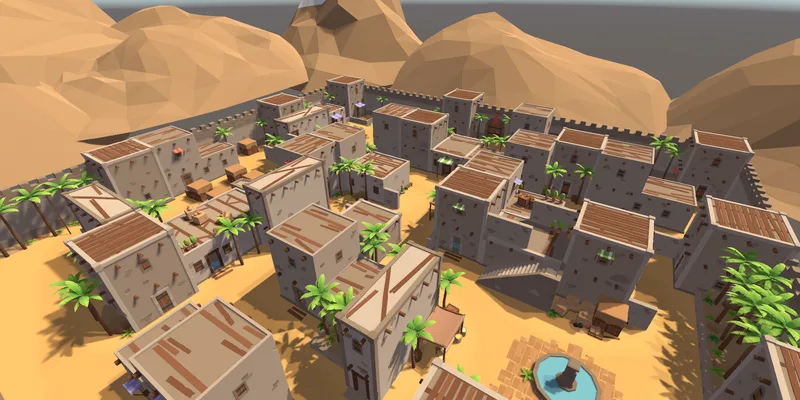 Desert Arena map preview