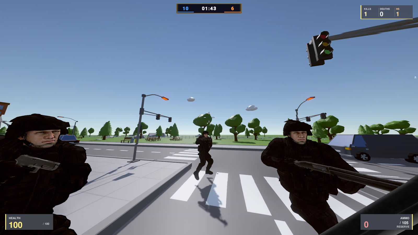 Vertal Strike gameplay on Cartoon City